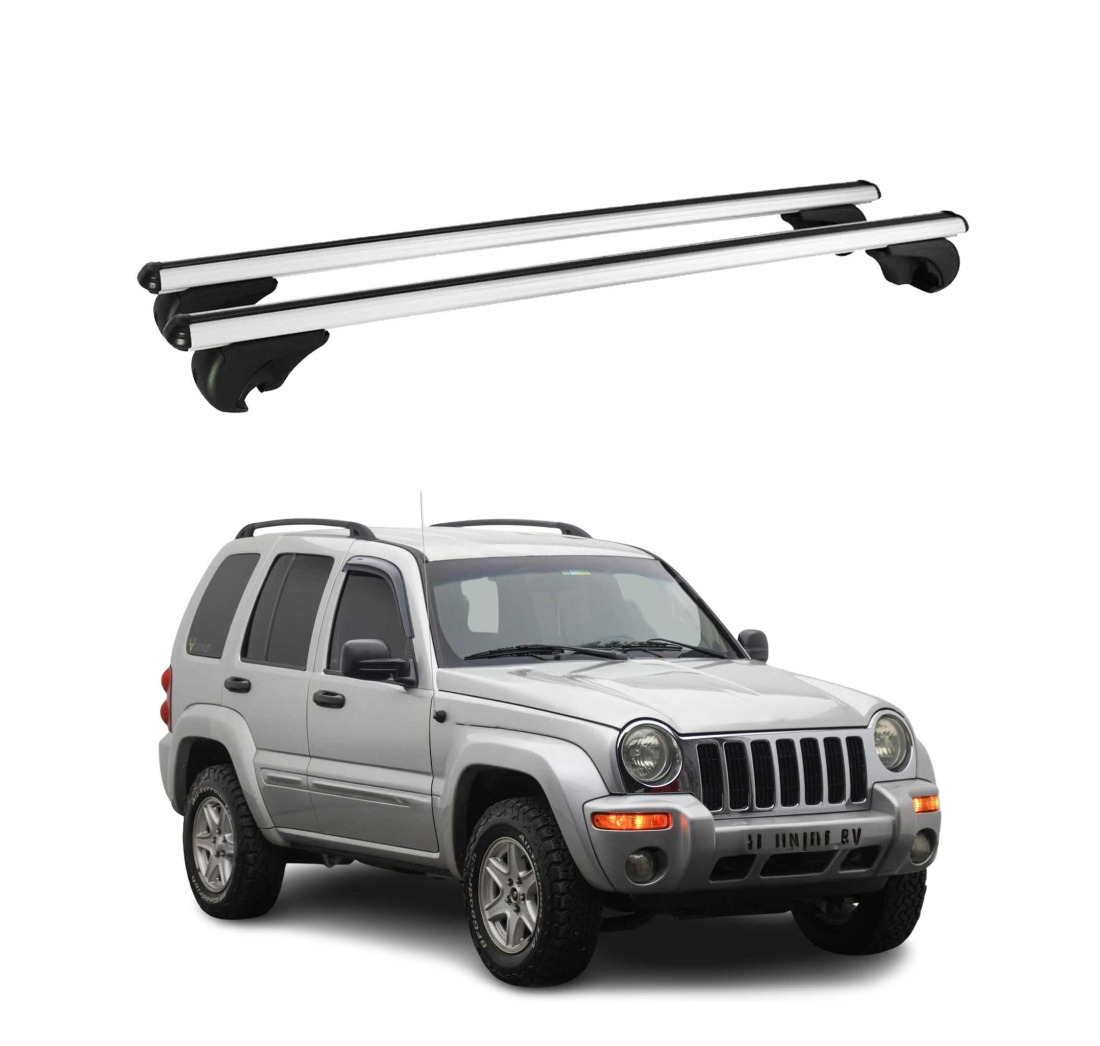 Krovni nosači JEEP CHEROKEE KJ 2001-2008 | aluminij | Molydon