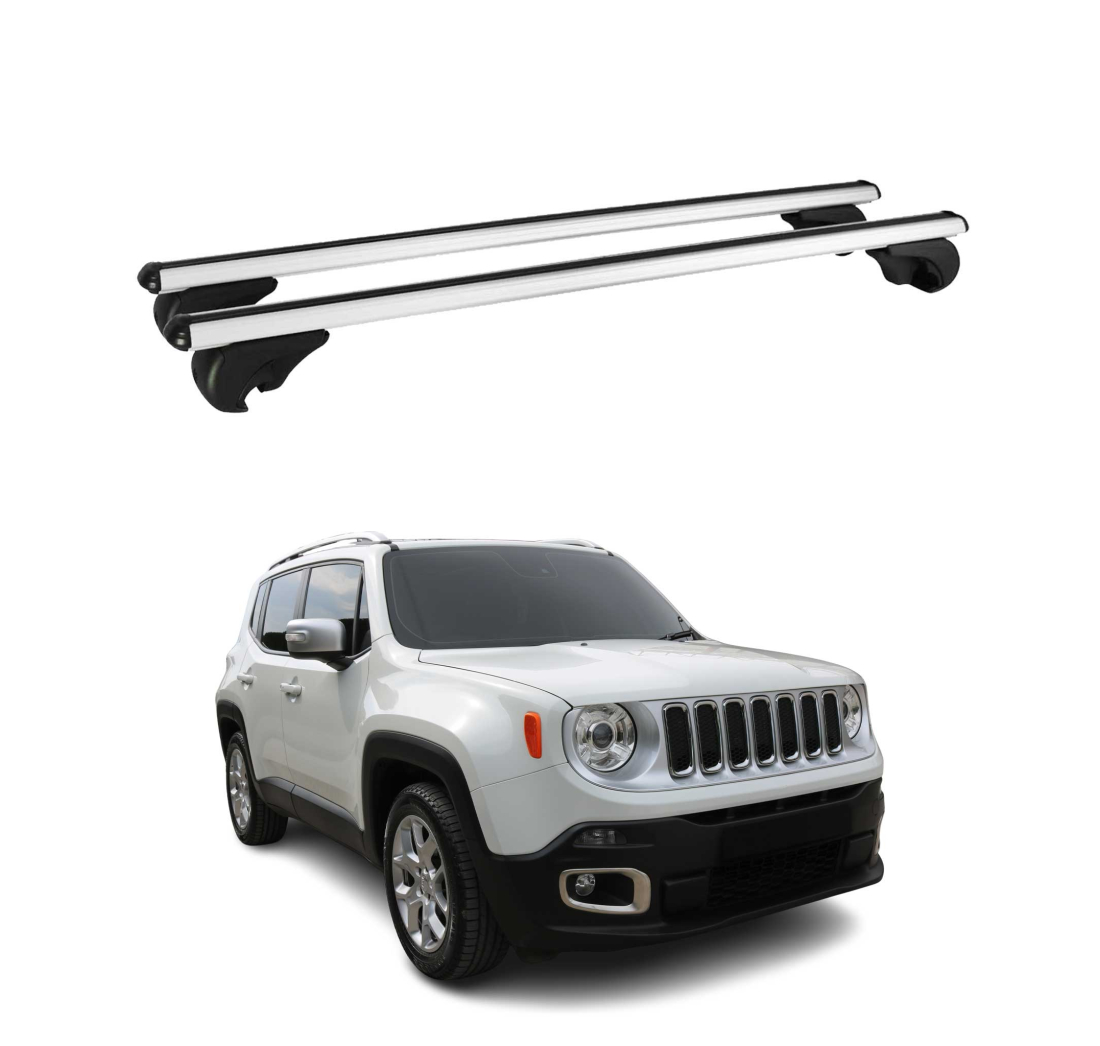 Krovni nosači JEEP RENEGADE 2014-2023 | aluminij | Molydon