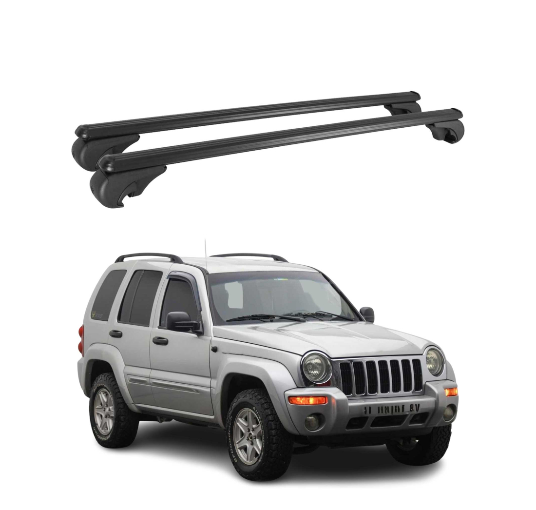 Krovni nosači JEEP CHEROKEE KJ 2001-2008 | aluminij | Molydon
