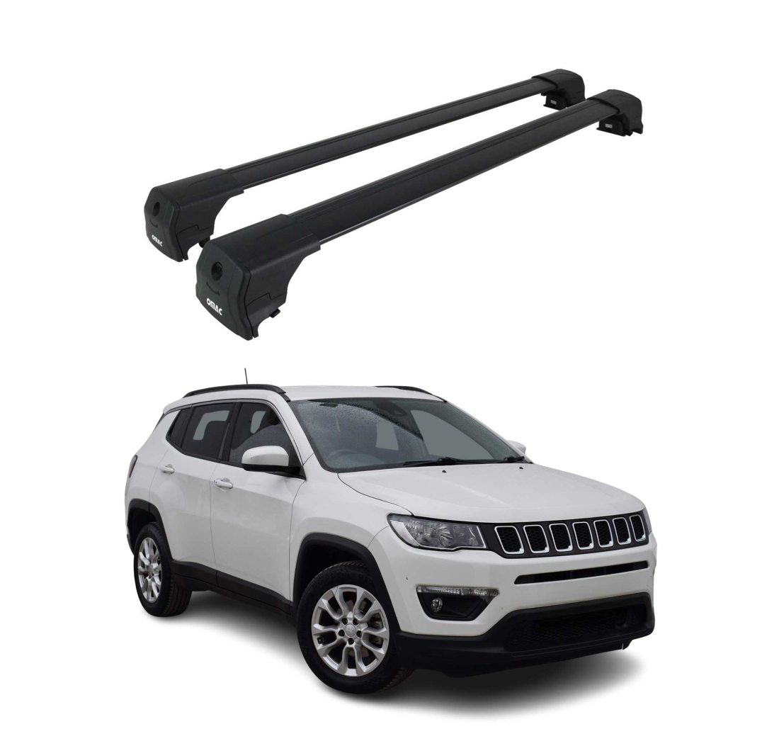 Krovni nosači JEEP COMPASS 2017- | aluminij | Molydon