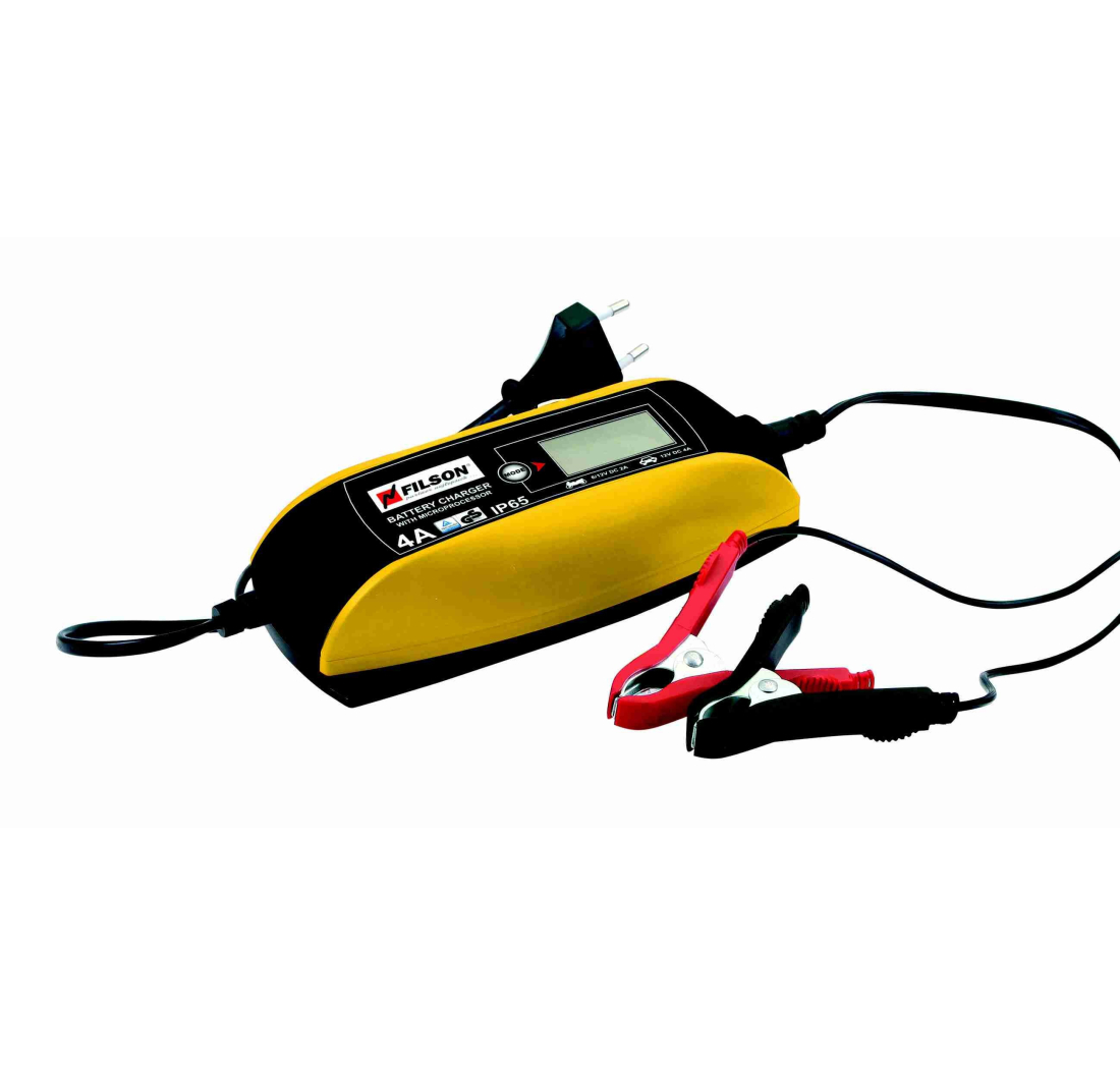 PUNJAČ AKUMULATORA 6V / 12V 4A AROSO