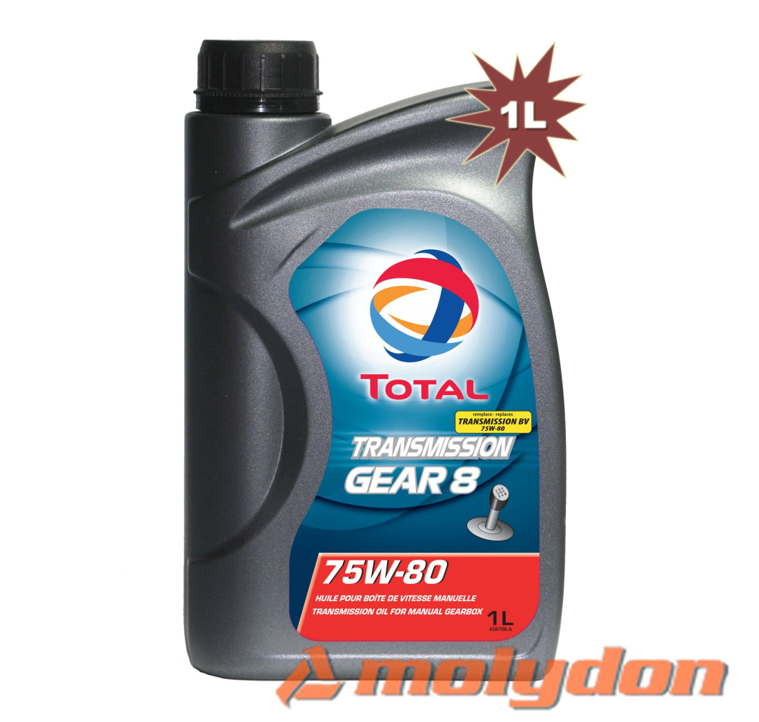TOTAL TRANSMISSION GEAR 8 75W80 (1L)