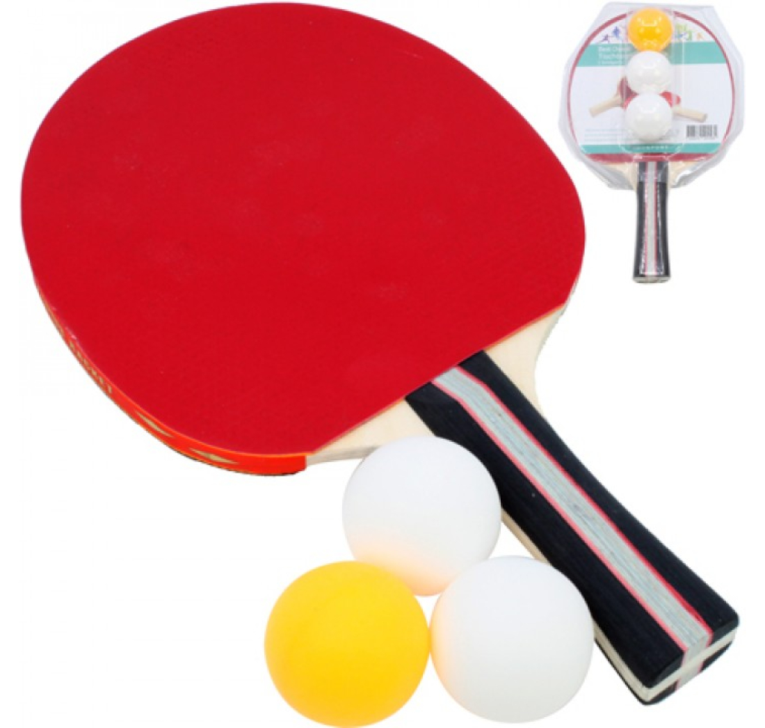 SET ZA STOLNI TENIS (REKET+ 3 LOPTICE)