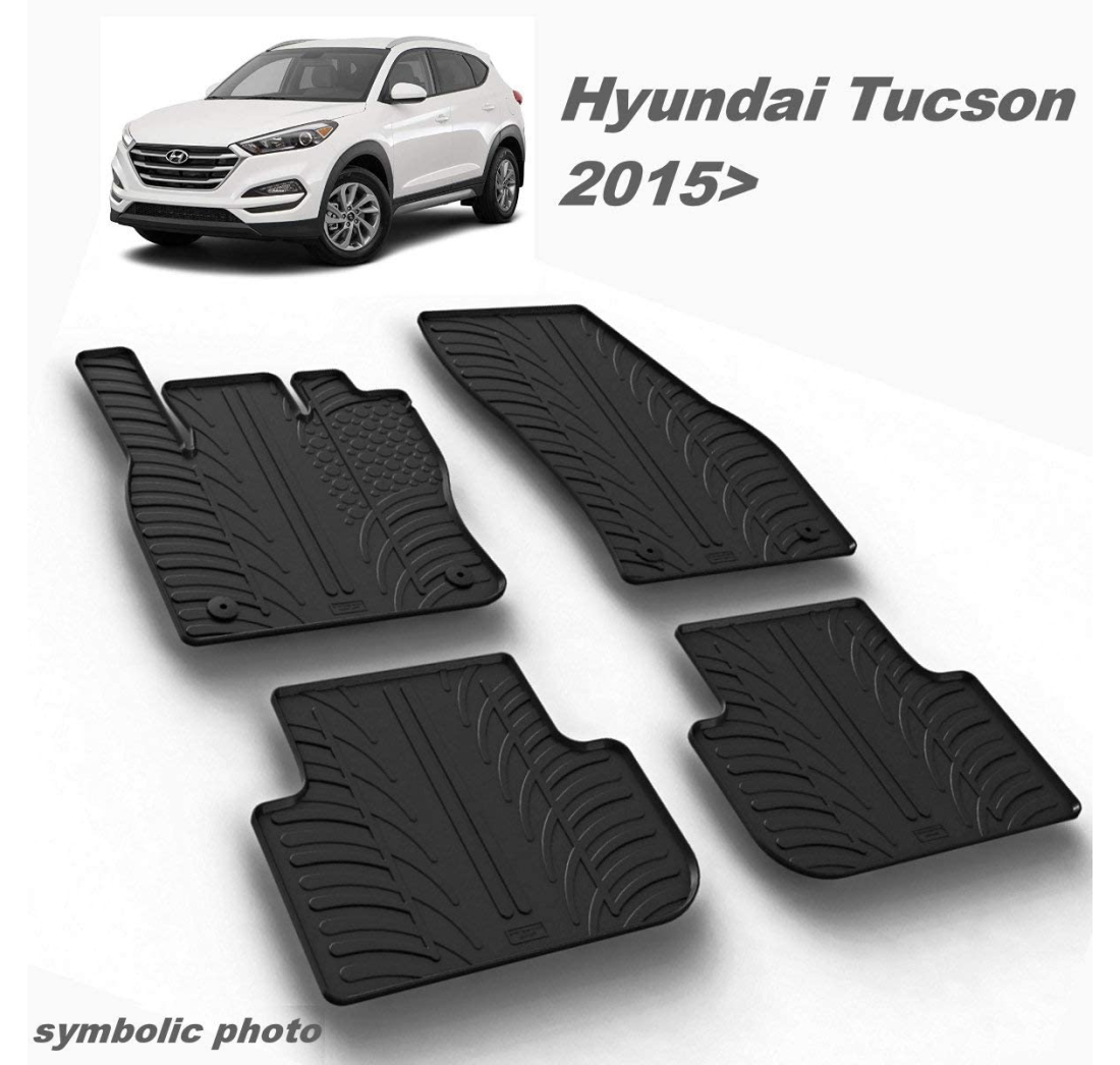 Tipski gumeni tepisi za Hyundai: Tucson 08/2015-> 