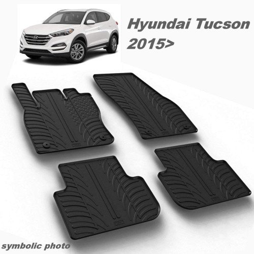 Tipski gumeni tepisi za Hyundai: Tucson 08/2015-> 