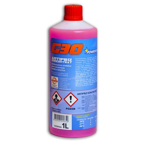 POWER OIL ANTIFRIZ G30 (G12) KONCENTRAT 1L POWER OIL ANTIFRIZ G30 (G12) KONCENTRAT 1L