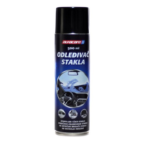 ODLEĐIVAČ STAKLA SPRAY 500ml ALFACARE