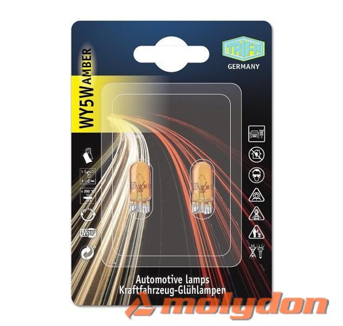 AUTO ŽARULJA UBODNA WY5W/12V AMBER BL.