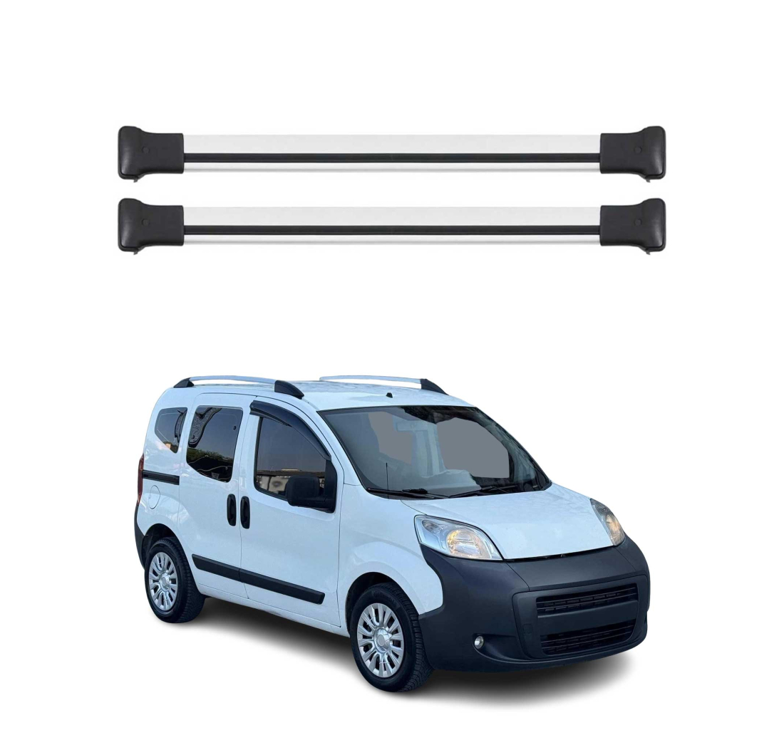 Krovni nosači PEUGEOT BIPPER 2008-2016 | aluminij | Molydon