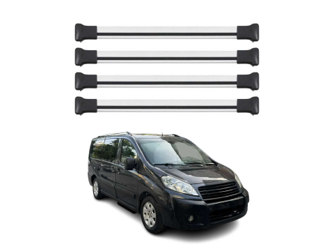 Krovni nosači FIAT SCUDO II 2007-2016 | aluminij | Molydon