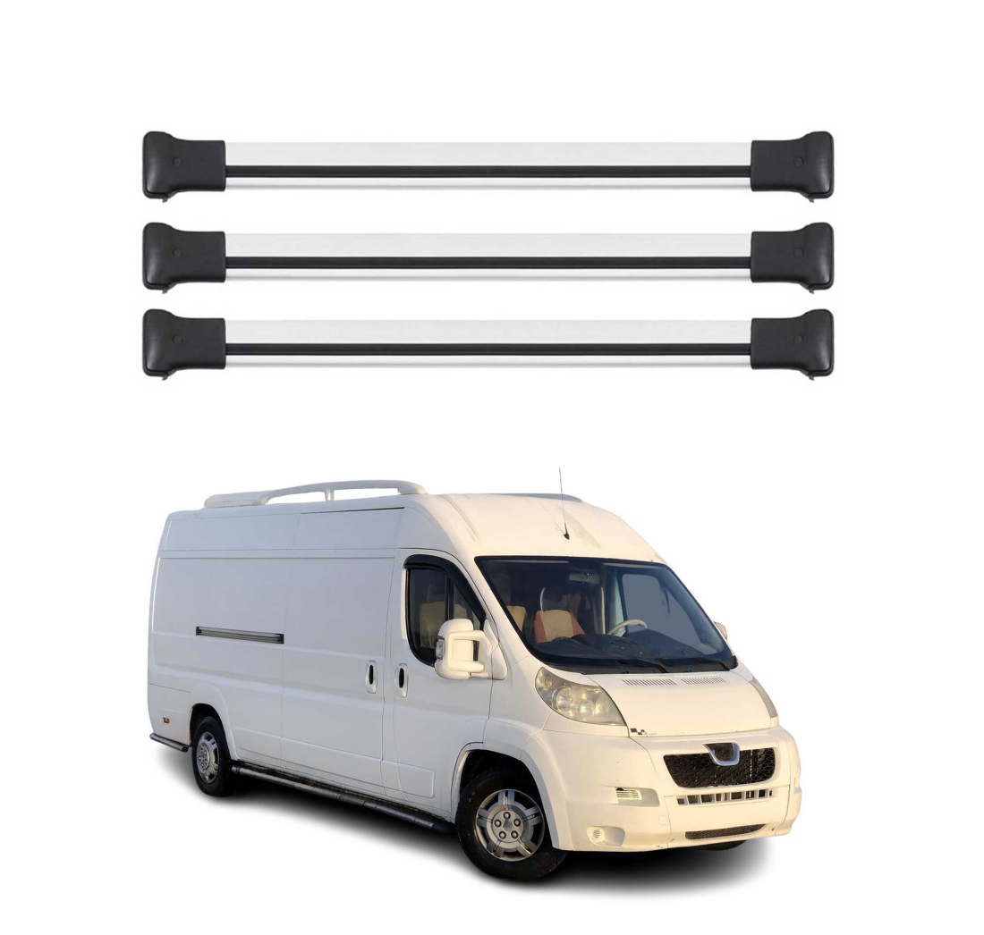 Krovni nosači PEUGEOT BOXER 2006-2024 | aluminij | Molydon