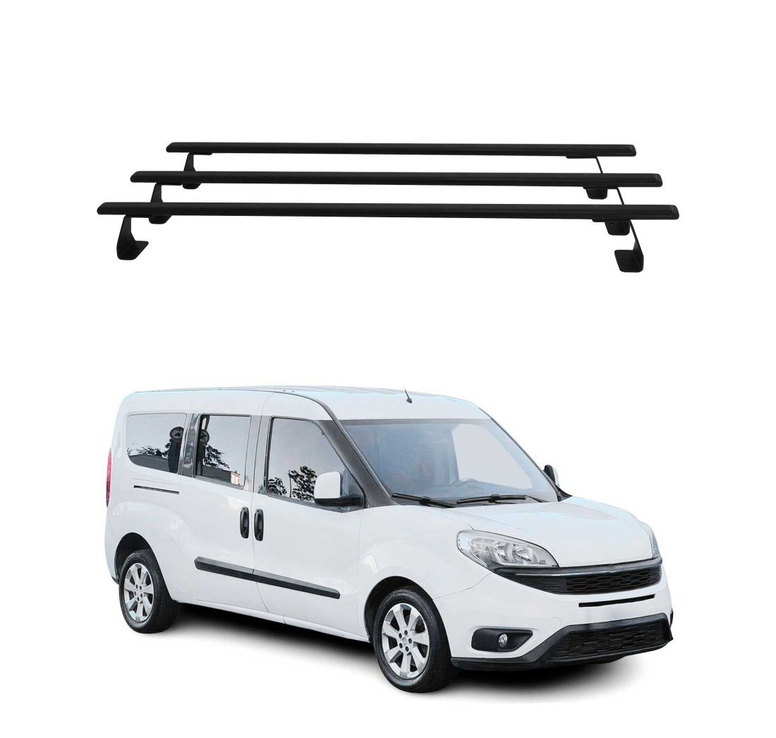 Krovni nosači FIAT DOBLO 2010-2021 | čelik | Molydon