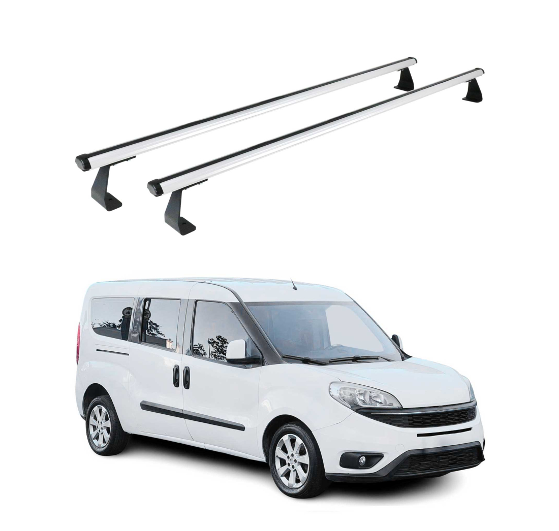 Krovni nosači FIAT DOBLO 2010-2021 | aluminij | Molydon