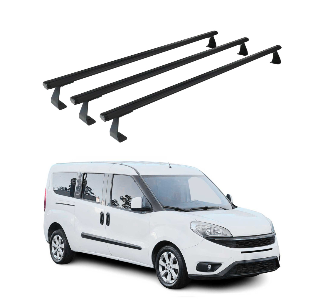 Krovni nosači FIAT DOBLO 2010-2021 | aluminij | Molydon