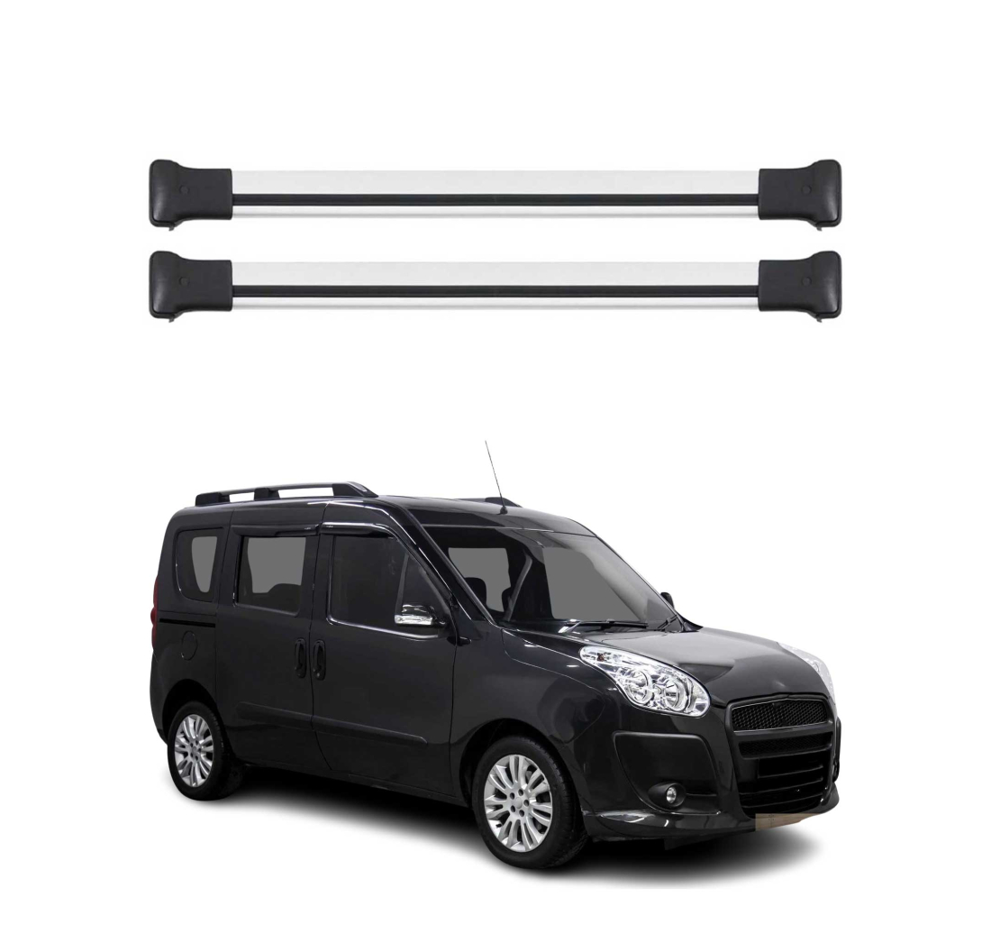 Krovni nosači FIAT DOBLO 2010-2021 | aluminij | Molydon