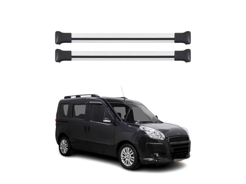Krovni nosači FIAT DOBLO 2010-2021 | aluminij | Molydon