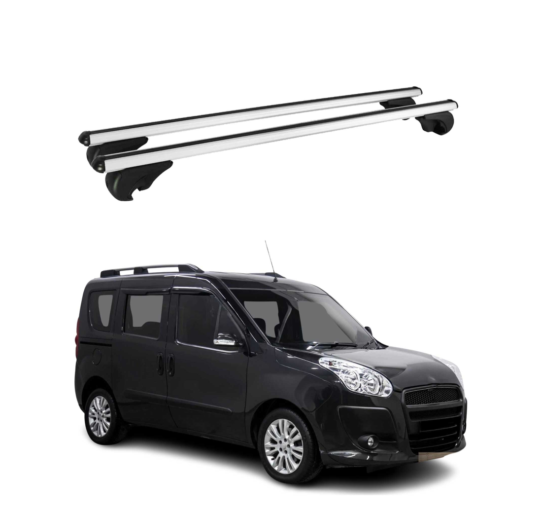 Krovni nosači FIAT DOBLO 2010-2021 | aluminij | Molydon