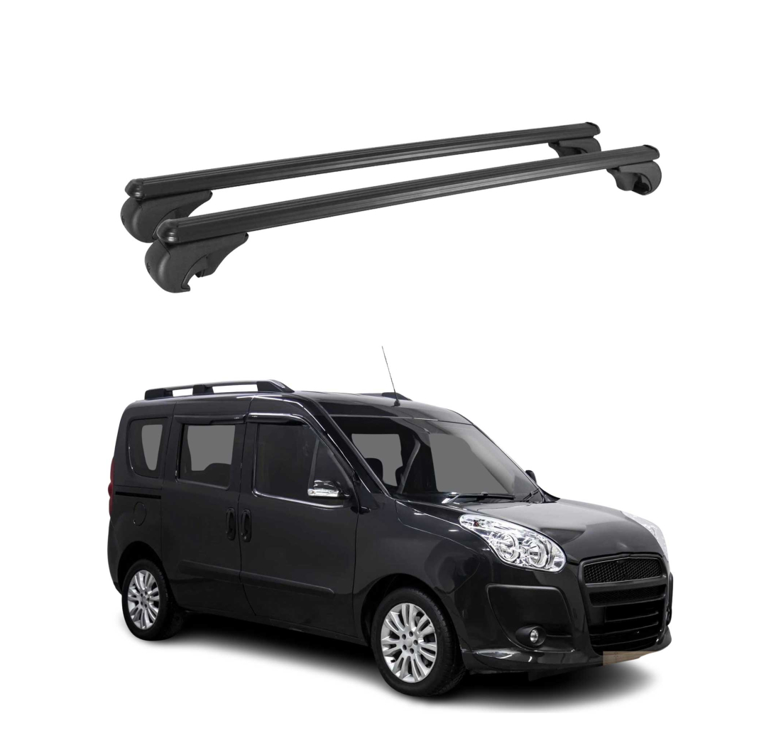 Krovni nosači FIAT DOBLO 2010-2021 | aluminij | Molydon