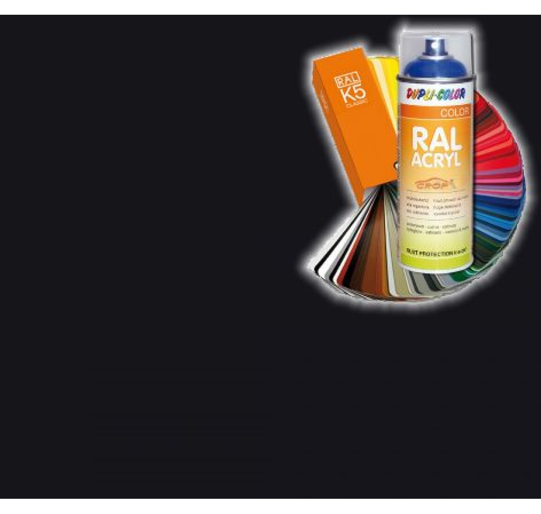 MOTIP SPRAY BASIC RAL 9005 matt. 350ml