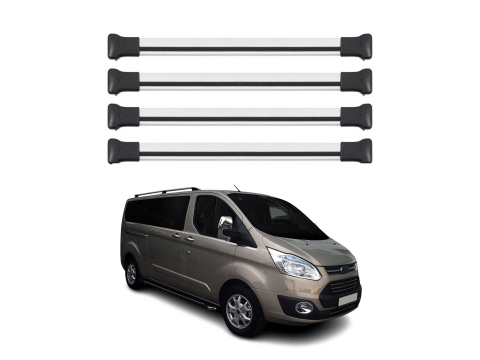 Krovni nosači TRANSIT CUSTOM / TOURNEO CUSTOM 2012-2023 | aluminij | Molydon