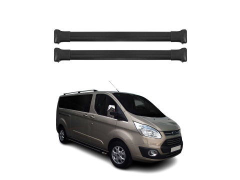 Krovni nosači TRANSIT CUSTOM / TOURNEO CUSTOM 2012-2023 | aluminij | Molydon