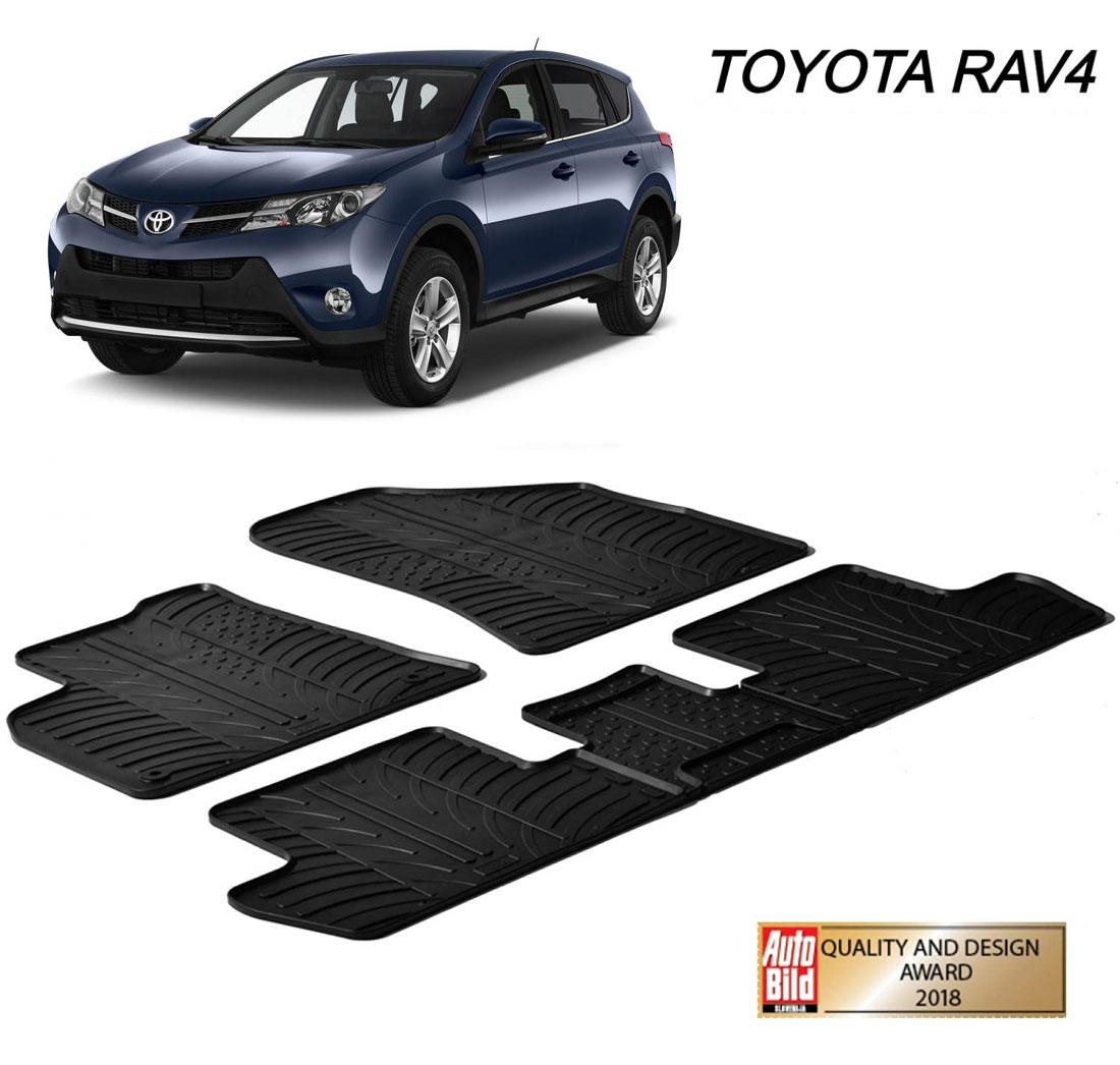 Tipski gumeni tepisi za Toyota: Rav 4 4x4 2013-> manual
