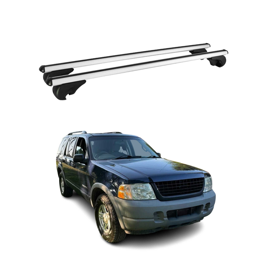 Krovni nosači FORD EXPLORER 2002-2005 | aluminij | Molydon