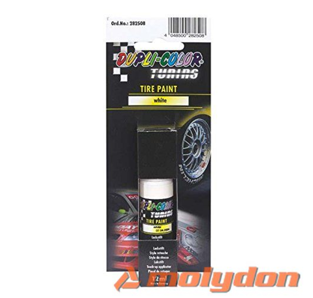 BOJA ZA NATPIS GUME BIJELA 12ml