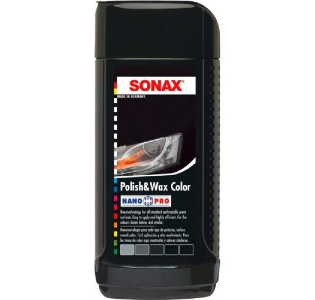 SONAX-POLITURA S VOSKOM CRNA 250ml