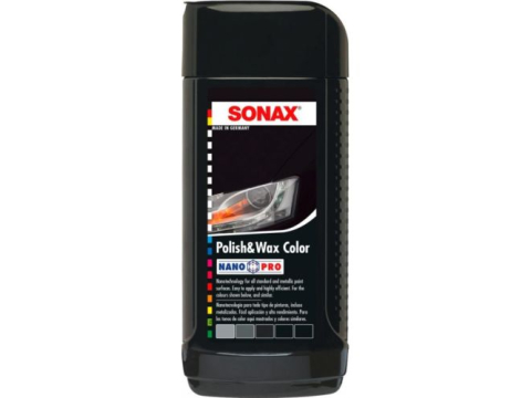 SONAX-POLITURA S VOSKOM CRNA 250ml