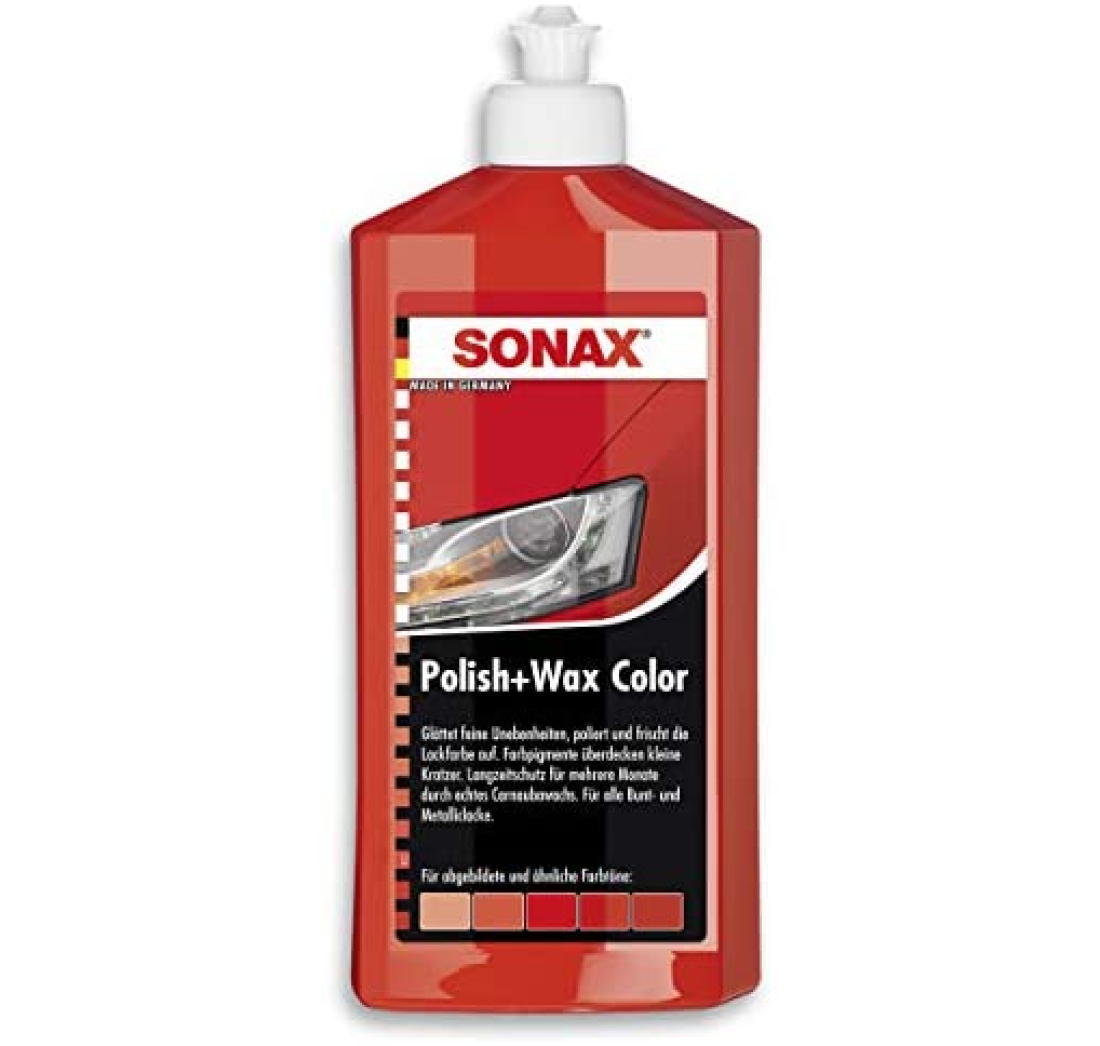 SONAX Politura sa voskom Crvena 500 ml