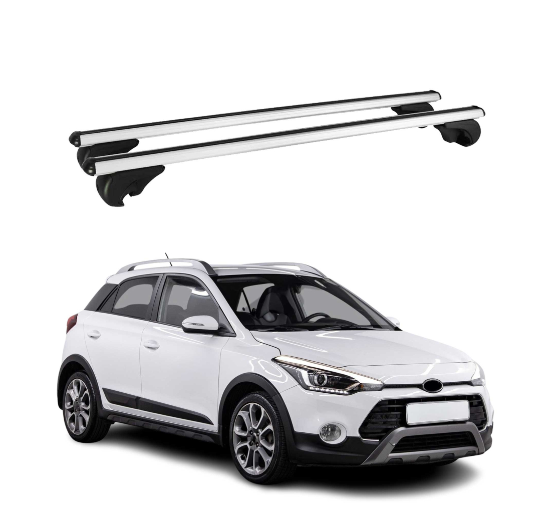 Krovni nosači HYUNDAI I20 2014-2020 | aluminij | Molydon