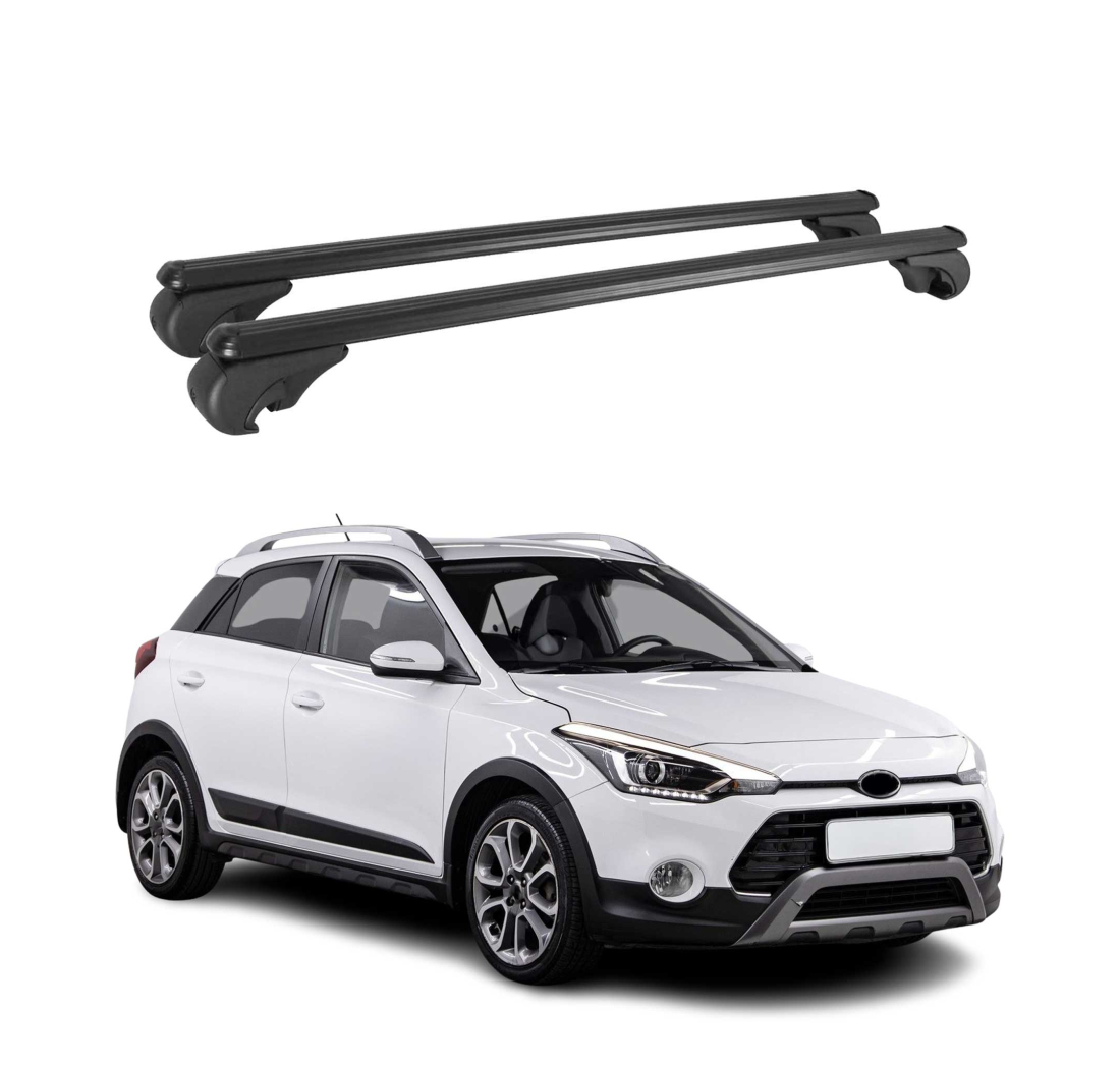Krovni nosači HYUNDAI I20 2014-2020 | aluminij | Molydon
