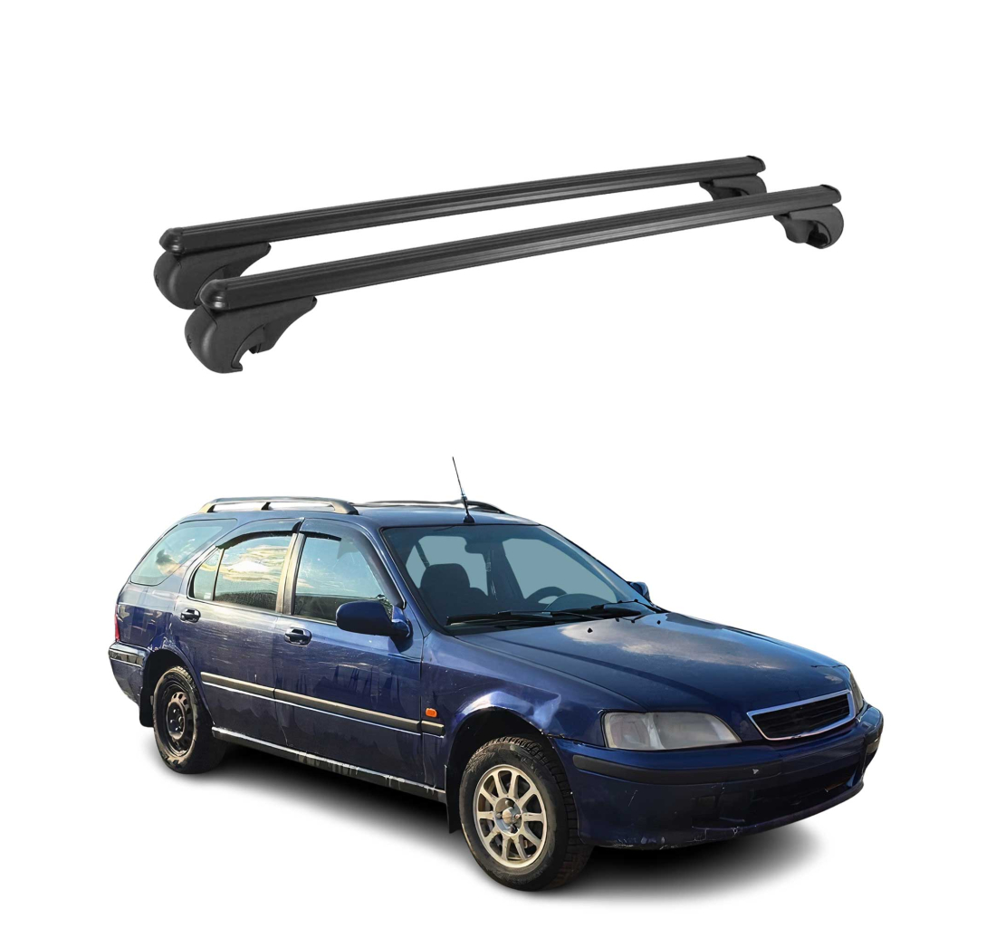 Krovni nosači HONDA CIVIC SW 1997-2000 | aluminij | Molydon