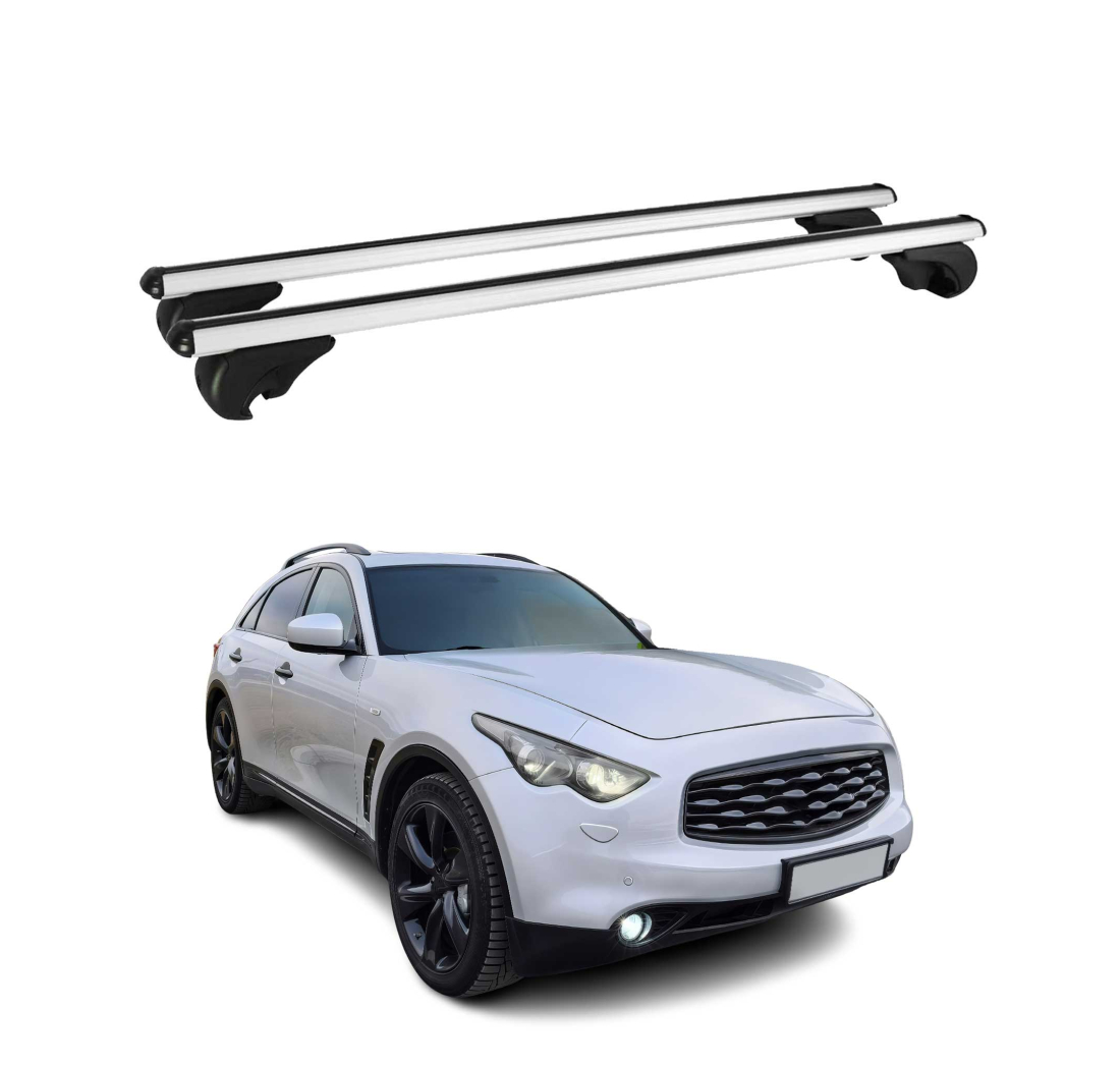 Krovni nosači INFINITI FX50 2009-2013 | aluminij | Molydon