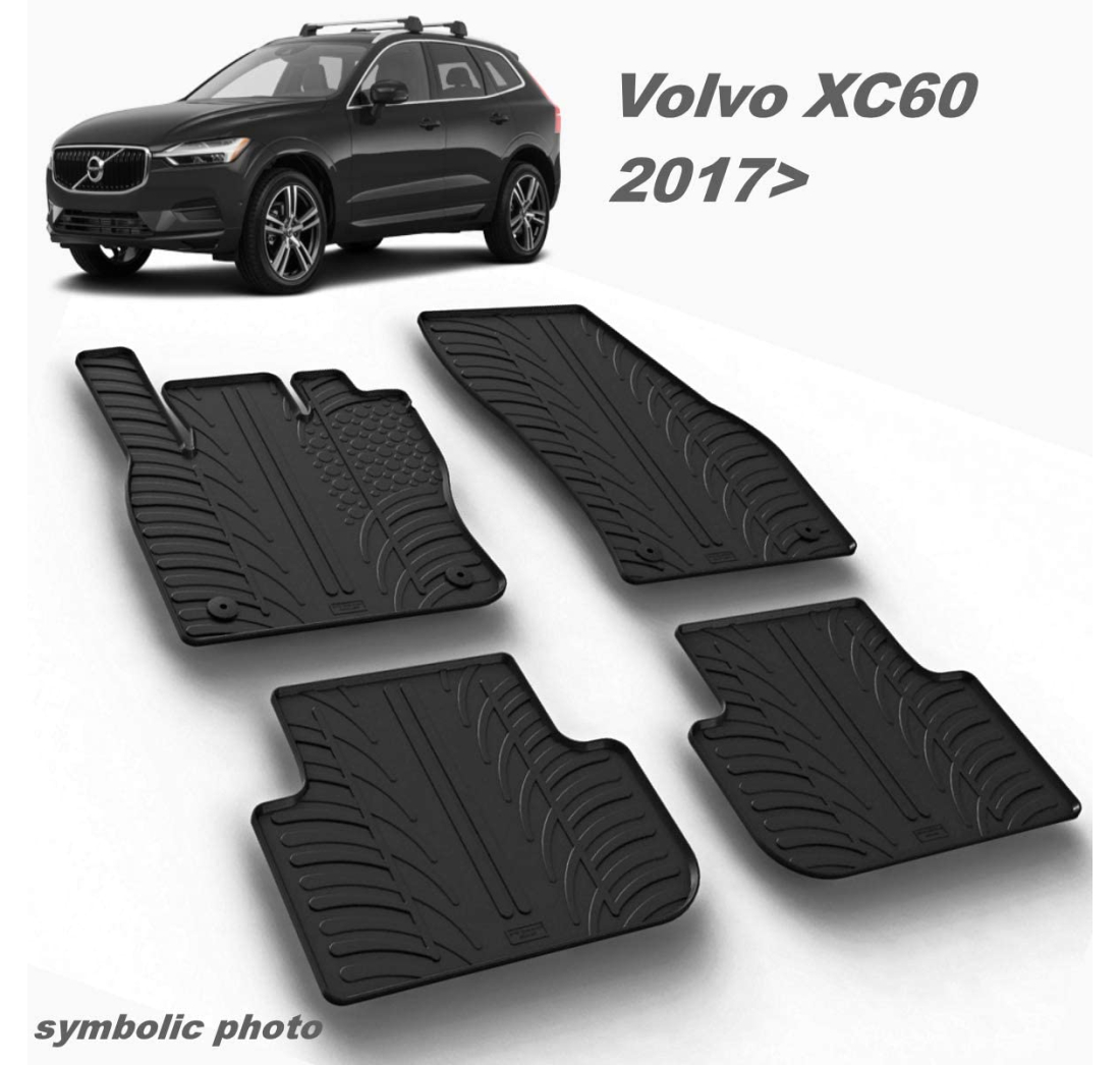 Tipski gumeni tepisi za Volvo: XC60 05.2017-> (automatic)