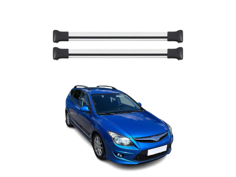Krovni nosači HYUNDAI I30 SW 2007-2012 | aluminij | Molydon