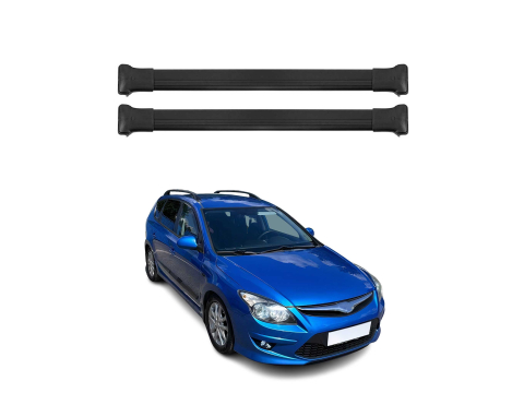 Krovni nosači HYUNDAI I30 SW 2007-2012 | aluminij | Molydon