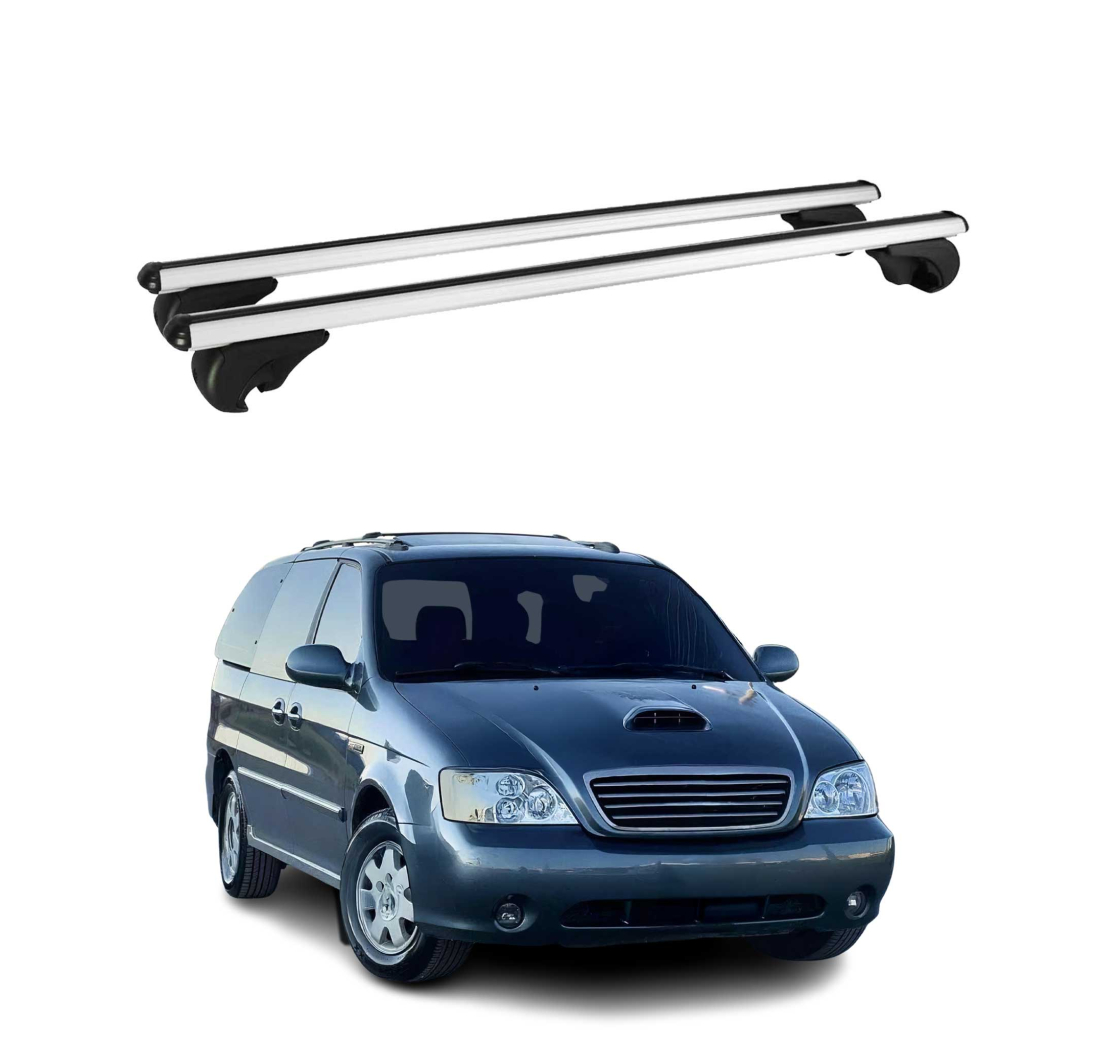 Krovni nosači KIA CARNIVAL 1998-2005 | aluminij | Molydon