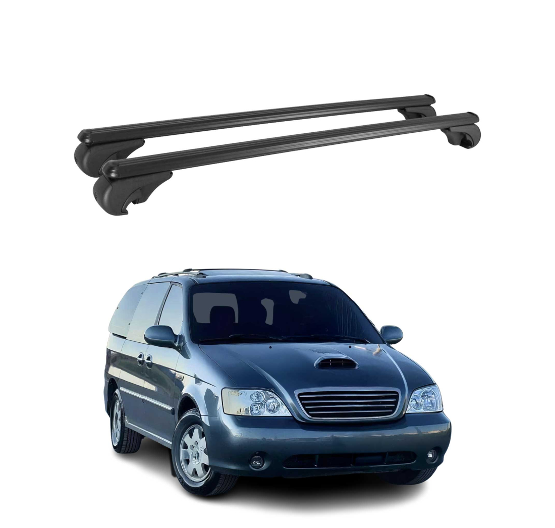 Krovni nosači KIA CARNIVAL 1998-2005 | aluminij | Molydon
