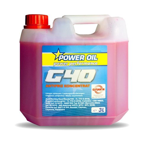 POWER OIL ANTIFRIZ G40 KONCENTRAT 3L POWER OIL ANTIFRIZ G40 KONCENTRAT 3L
