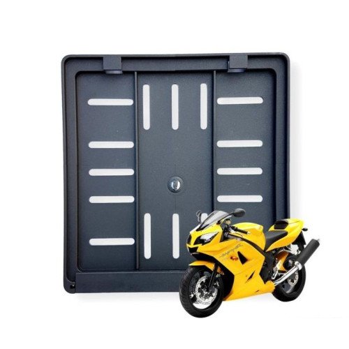 NOSAČ ZA REGISTARSKE TABLICE MOTORA CRNI PVC