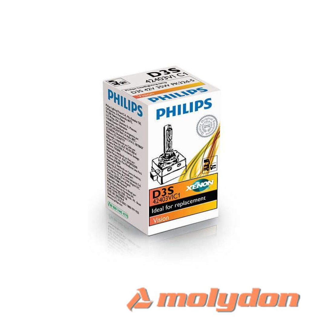 PHILIPS AUTO ŽARULJA D3S VISION 35W/42V XENON