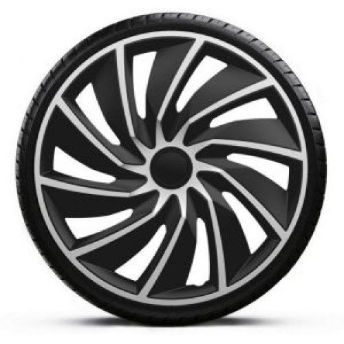 RATKAPE TURBO SILVER BLACK 17" SET 4 KOM RATKAPE TURBO SILVER BLACK 17" SET 4 KOM