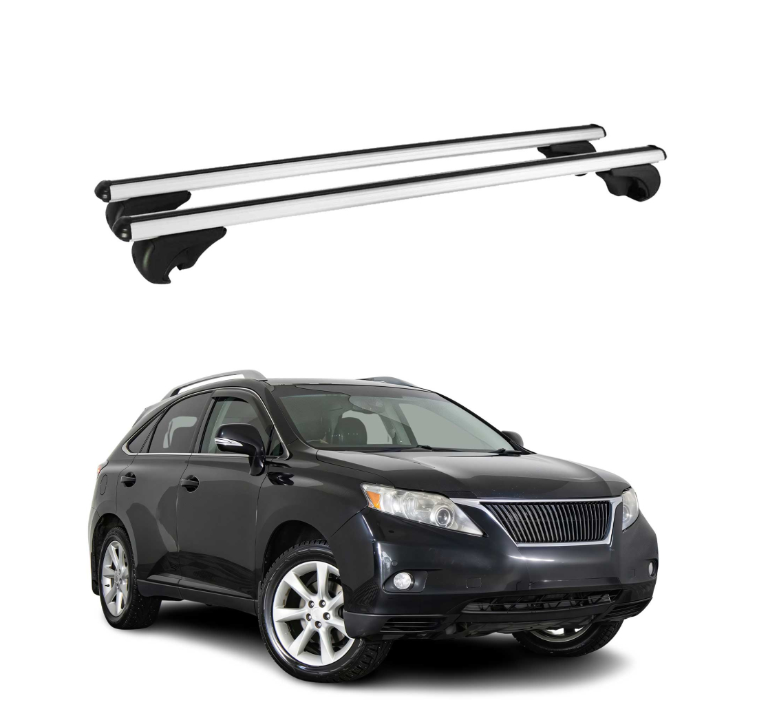 Krovni nosači LEXUS RX 350 450 MK III 2009-2015 | aluminij | Molydon