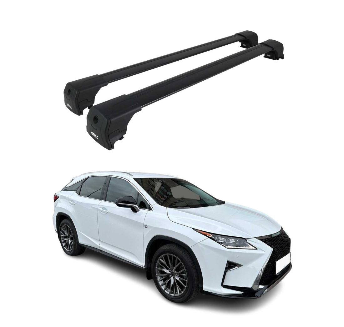 Krovni nosači LEXUS RX450H 2015-2023 | aluminij | Molydon