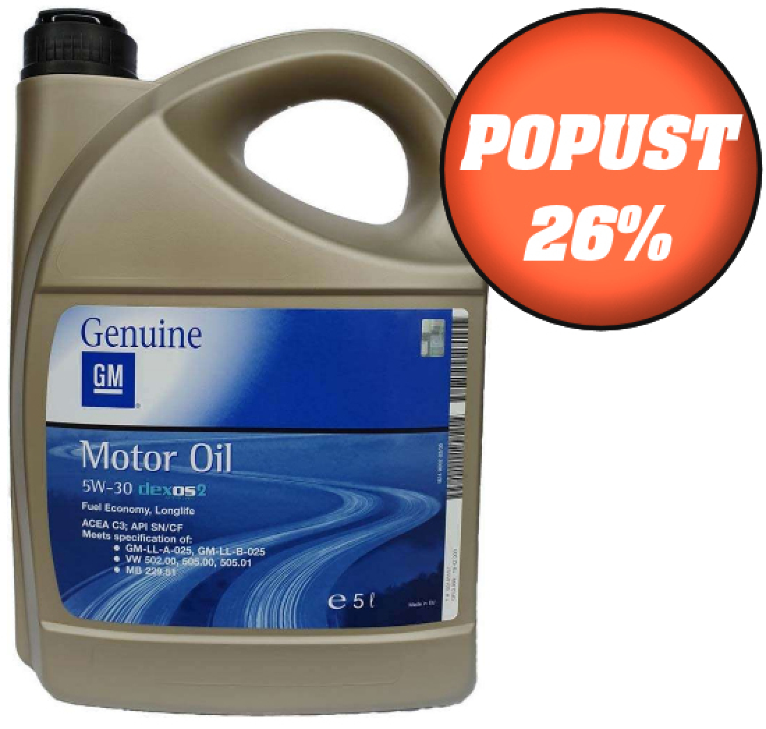 OPEL DEXOS 2 5W30 (5L)
