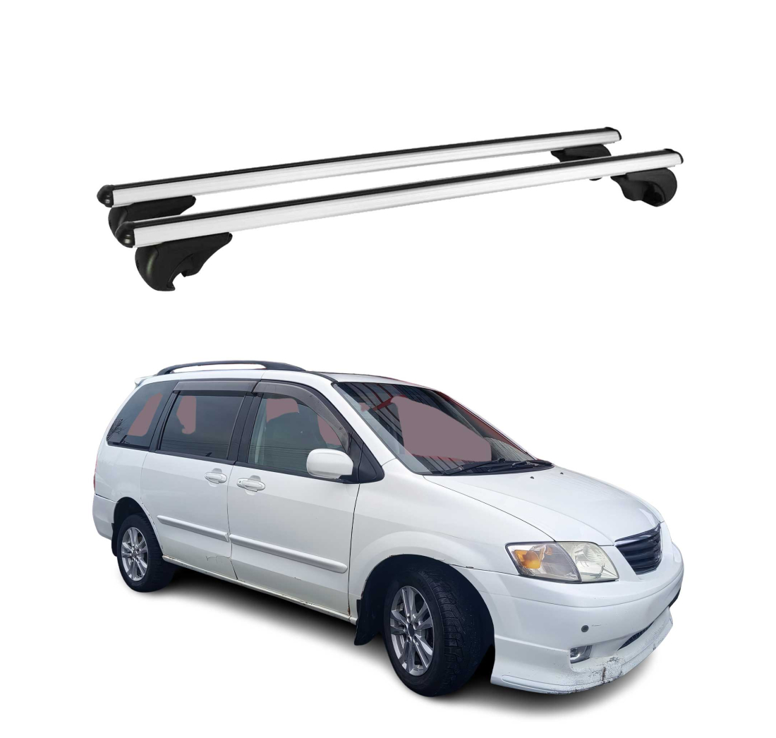 Krovni nosači MAZDA MPV II 1999-2006 | aluminij | Molydon