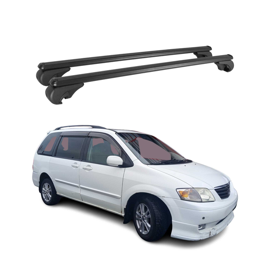 Krovni nosači MAZDA MPV II 1999-2006 | aluminij | Molydon
