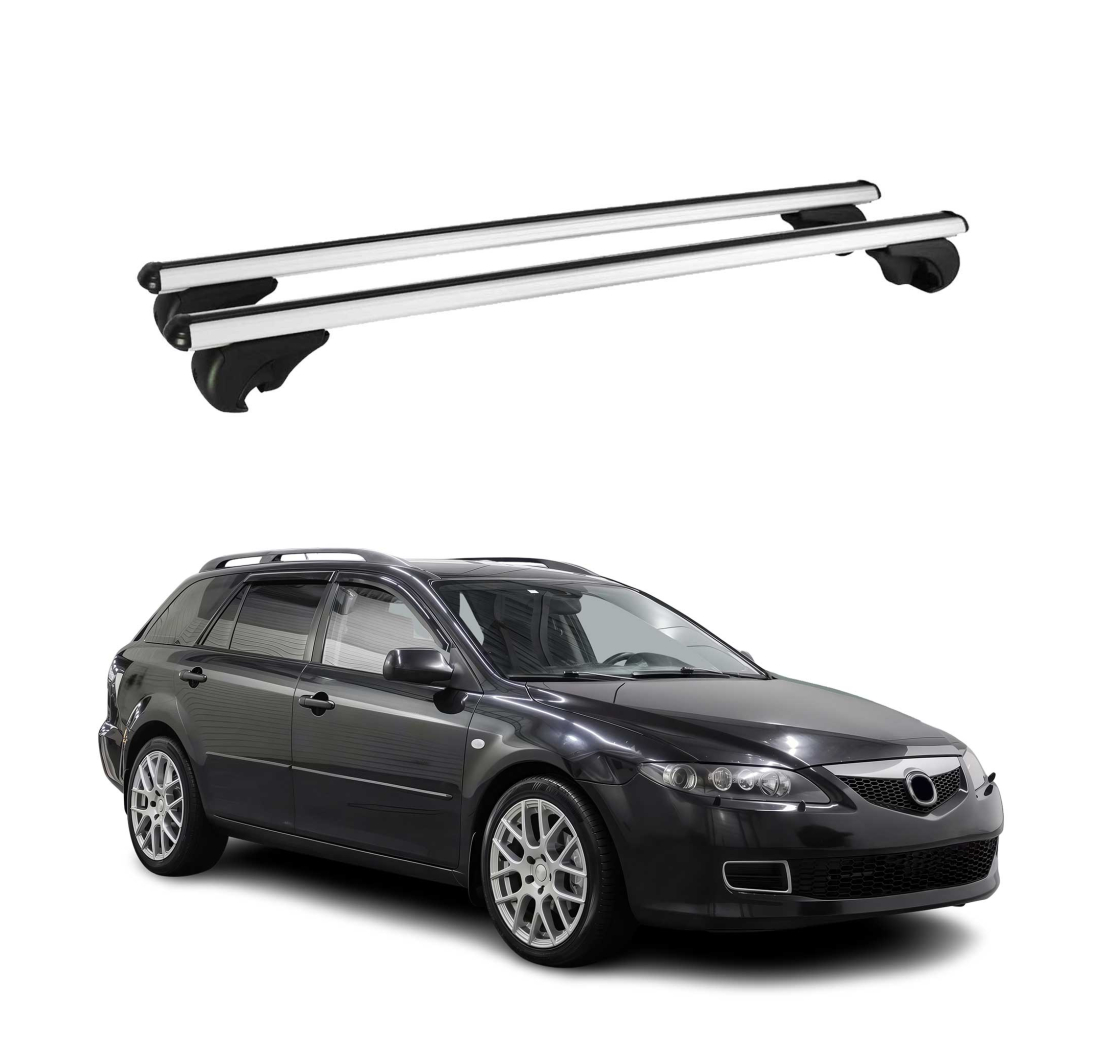 Krovni nosači MAZDA 6 SPORT KOMBI 2002-2007 | aluminij | Molydon